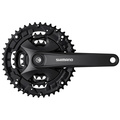 Система Shimano Altus FC-MT101 175 мм кв. 40/30/22 без защиты, Цвет: черный, Количество зубьев: 40/30/22, Длина: 175